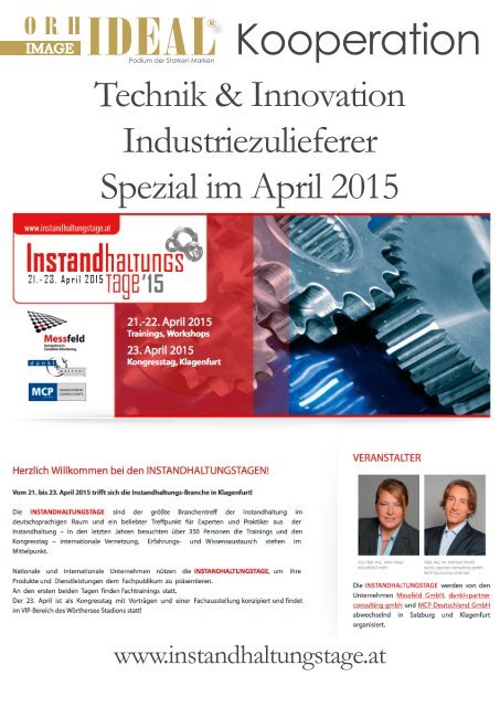 Orhideal IMAGE Magazin - April 2015