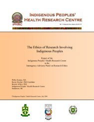 The Ethics of Research Involving Indigenous Peoples - Aboriginal ...