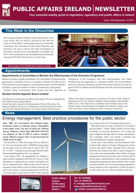 Download this weeks update - Public Affairs Ireland