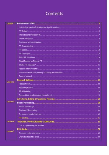 PR one study guide 2010web.pdf - Department of Communication ...