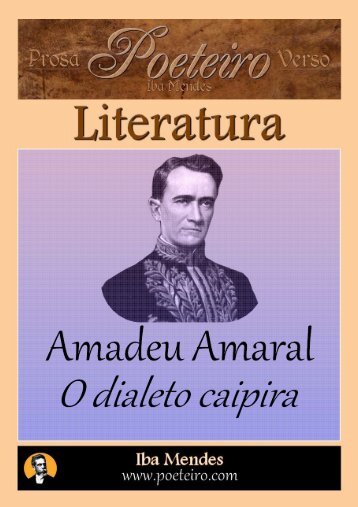 O dialeto caipira - Amadeu Amaral - Iba Mendes