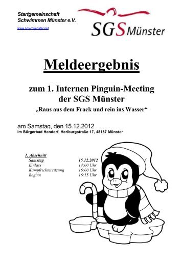 Pinguin 2012 ME - SGS MÃ¼nster