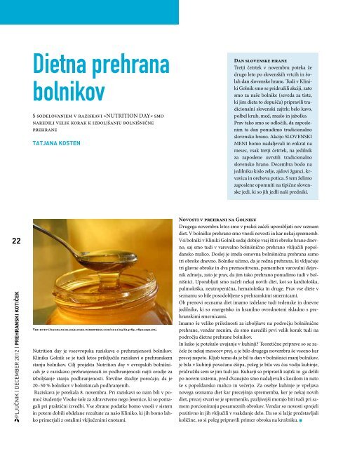 PljuÄnik - Å¡tevilka 4. Letnik 2012 (.pdf) - BolniÅ¡nica Golnik