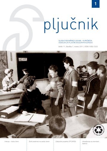 PljuÄnik - Å¡tevilka 1. Letnik 2011 (.pdf) - BolniÅ¡nica Golnik