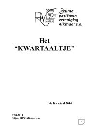 4e Kwartaaltje 2014