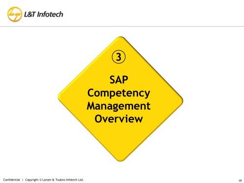 L&T Infotech - SAP Performance Management Capability