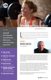 Member Newsletter