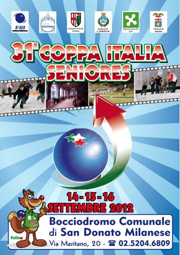 Coppa Italia Seniores - Milano 1Â° Comitato Classificato