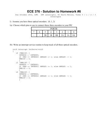 ECE 376 - Solution to Homework #6