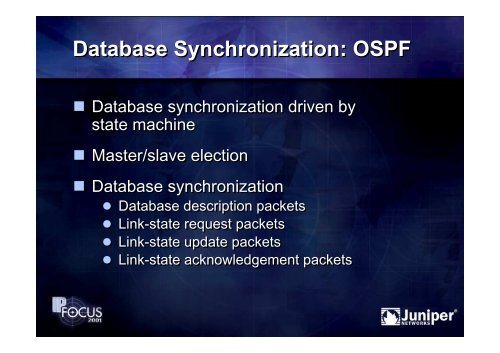 IS-IS and OSPF: Network Design Comparisons and ... - JANOG