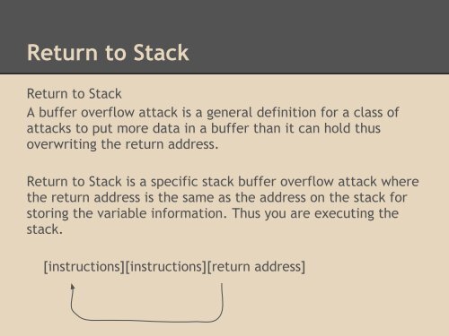 Low Level Exploits - Packet Storm