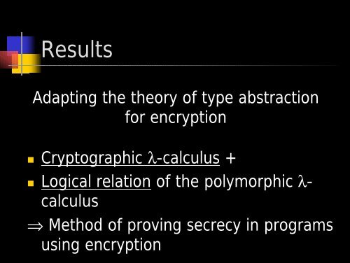 Logical Relations for Encryption