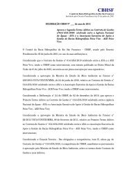 de xxxx de 2011 Aprova o Segundo Termo Aditivo ao Contrato de ...