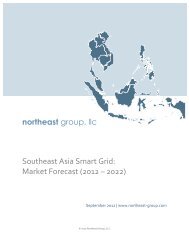 Southeast Asia Smart Grid: Market Forecast - Northeast Group, LLC