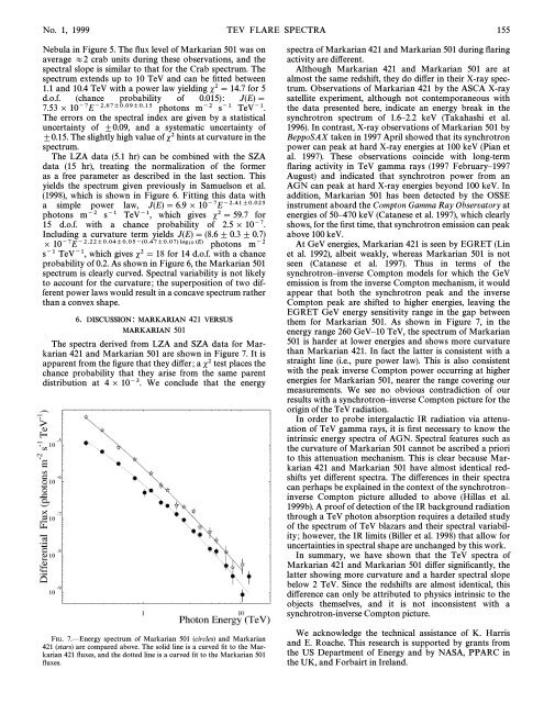 Measurement of the Multi-TeV Gamma-Ray Flare Spectra of ...