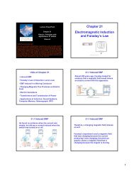 Chapter 21 Electromagnetic Induction and Faraday's Law