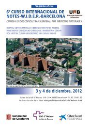 6Âº curso internacional de notes-wider-barcelona - World Institute for ...