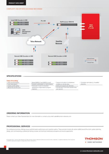 Download - Thomson Video Networks