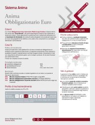 Anima Obbligazionario Euro - ANIMA Sgr