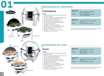 Infinity Buffet ware - wildgear.co.za