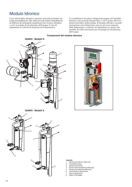 minichiller a pompa di calore carrier 30 AW - Pontani Service