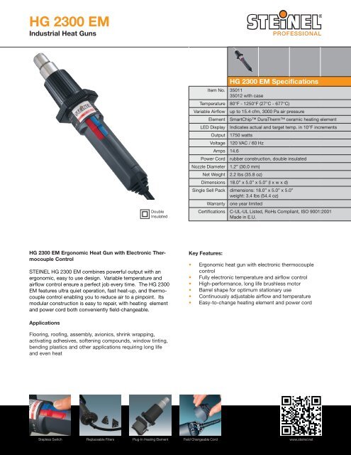 HG 2300 EM - STEINEL