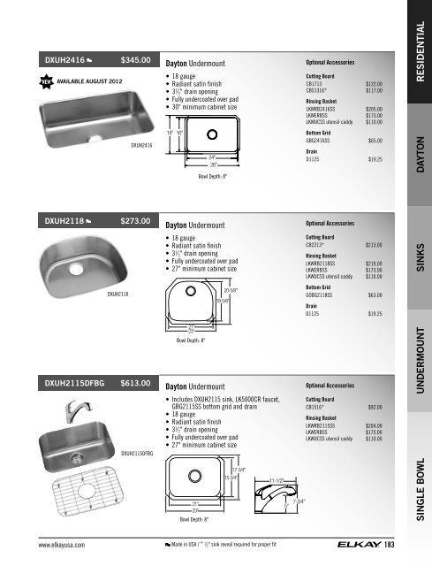 Price List