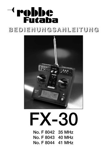 FX-30-Deutsch:T-12 FG.qxd.qxd - Cloud Nine