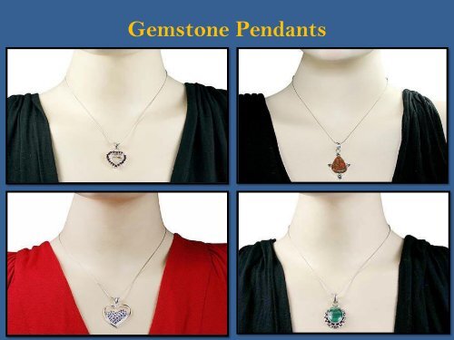 Buy Gemstone Pendants Online