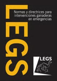 LEGS - Livestock Emergency Guidelines and Standards