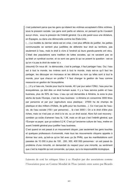 2 Le local dans le - Politiques territoriales et dÃ©veloppement durable