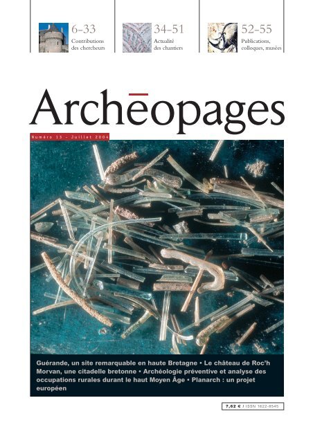 Guérande Un Site Remarquable En Haute Bretagne Le Inrap - 