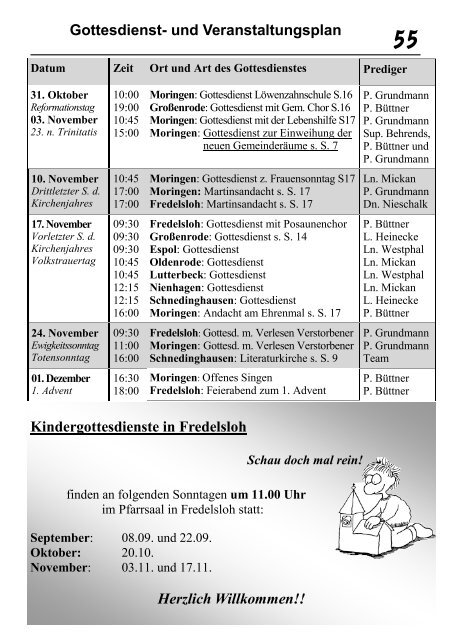 Gemeindebrief Herbst 2013 - Ev.-luth. Trinitatis-Kirchengemeinde ...