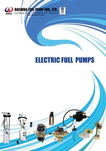 electric fuel pumps - daewha fuel pump ind.,ltd.