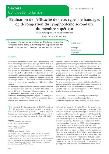 Savoirs Contribution originale Ãvaluation de l'efficacitÃ© de ... - AKTL