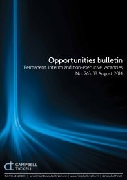CT Opportunities Bulletin 263 180814