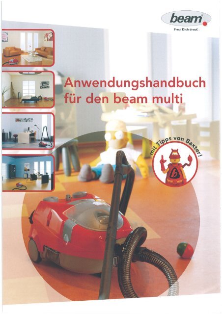 Anwendungshandbuch farbe (PDF ca. 10,2 MB) - beam Dampfsauger