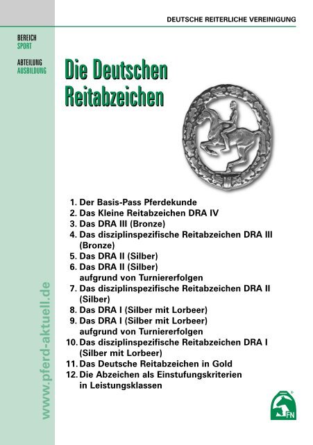 Die Deutschen Reitabzeichen - Reiterhof Konle