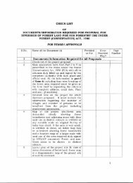 revised check-list of documents/information required for proposal for ...