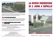 La nuova parrocchia di S. Anna a Rapallo