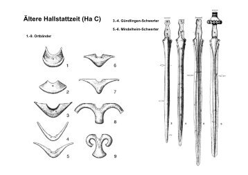 Hallstatt-Periode - Univ. Mainz - Pdf 8,4 MB - Heimatgilde