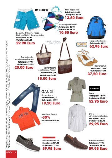 29,90 Euro - Designer Outlet Brennero