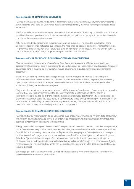 Uralita, SA Informe Anual de Gobierno Corporativo 2005