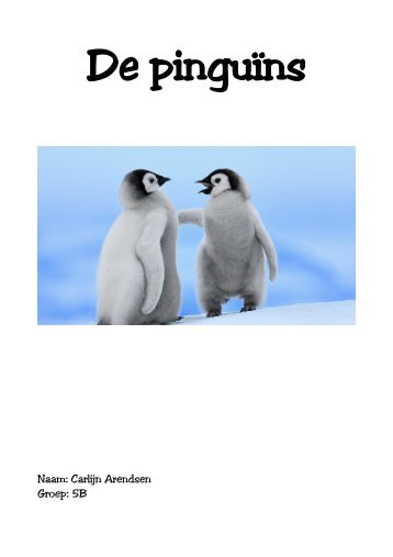 De pinguïns