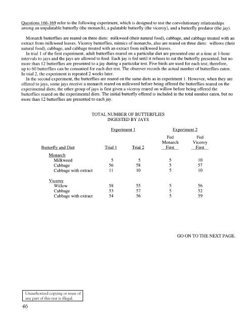 BIOLOGY TEST - LavaMind