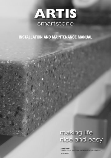 installation and maintenance guide - Top Class Carpentry