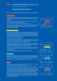 INSTRUCCIONES DE UTILIZACIÓN - Aparejadores de Madrid