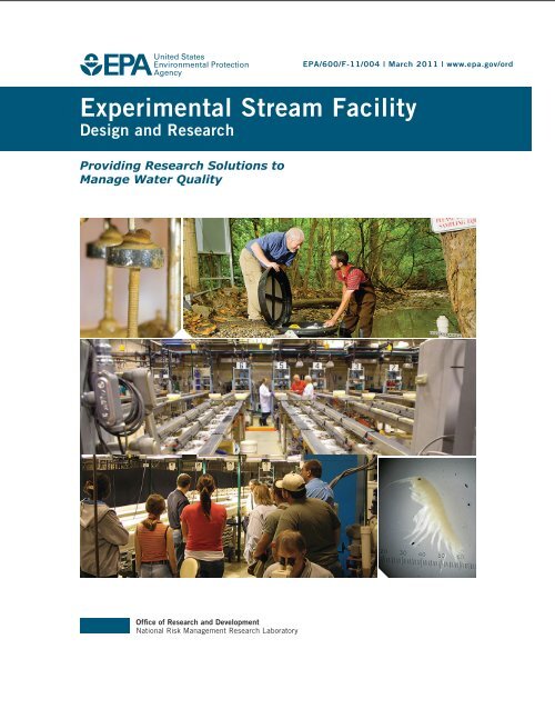 Experimental Stream Facility - Design and Research - EAHCP