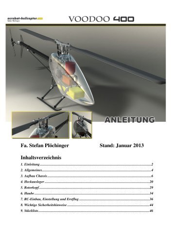 Anleitung - Acrobat-Helicopter.com