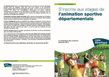 Stages animation sportive - Herbignac